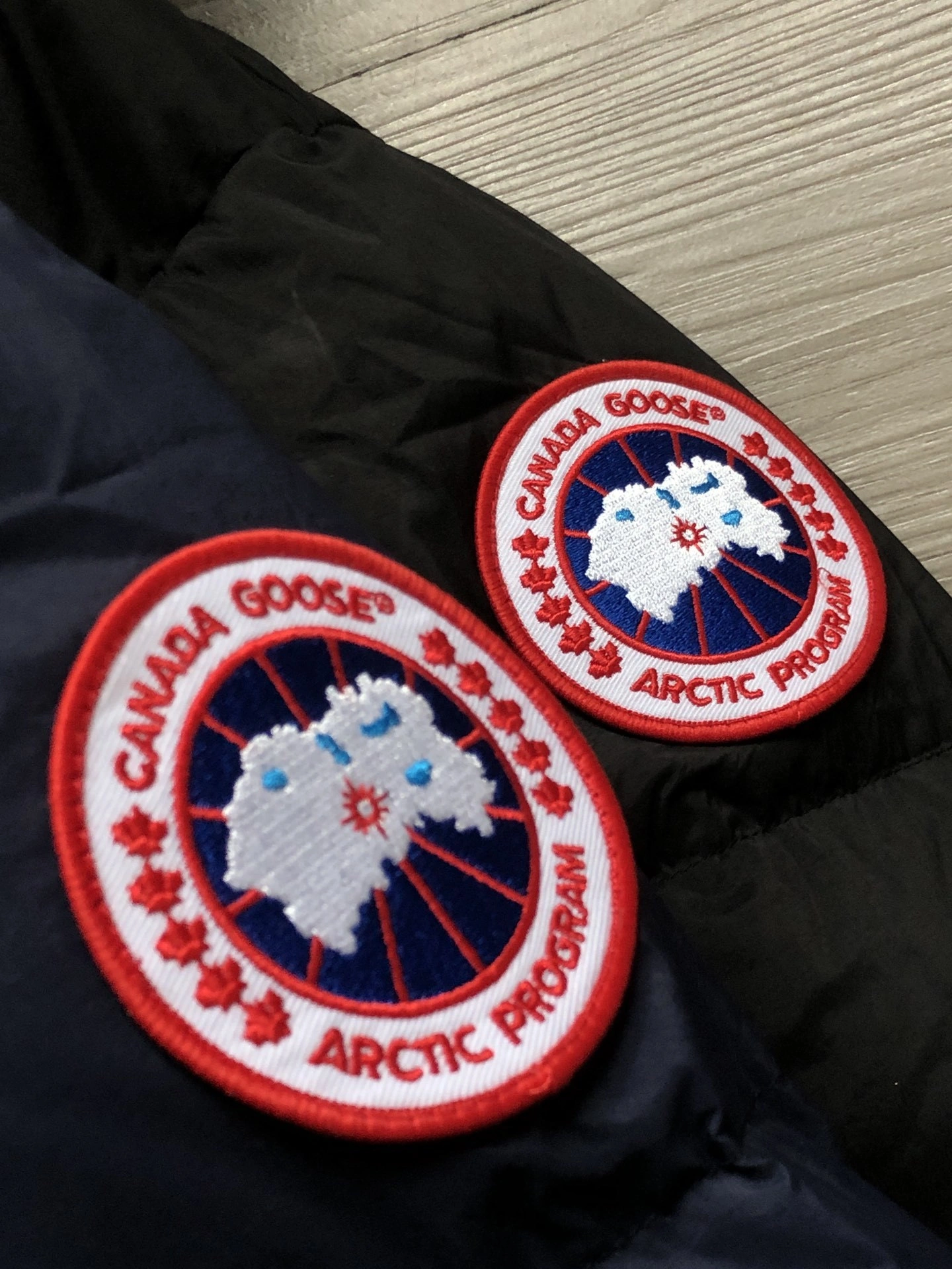 wg.luxury- 6oos5 LAWRENCE PUFFER Everett Down jacket 90 white duck down embroidery 2colour item:E-F524J3004-2